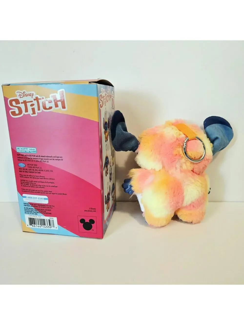 Stitch Snow Cone Swirl Blind-Box Vinyl Plush Angry Stitch NEW